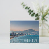 Benidorm, kustschot Spanje Briefkaart (Staand voorkant)