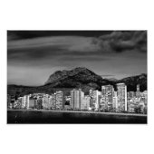 Benidorm Levante Beach Costa Blanca Spanje Foto Afdruk (Voorkant)