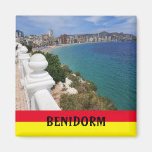 Benidorm Playa Levante Strand Spanje Souvenir