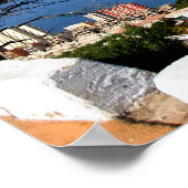 Benidorm Skyline Cityscape Costa Blanca Spanje Poster (Hoek)