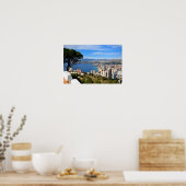 Benidorm Skyline Cityscape Costa Blanca Spanje Poster (Keuken)