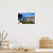 Benidorm Skyline Cityscape Costa Blanca Spanje Poster (Keuken)