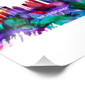 Benidorm Skyline Foto Afdruk (Hoek)