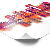 Benidorm Spain Skyline Foto Afdruk (Hoek)