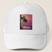 Benidorm Spain Summer Vibes Beach Trucker Pet (Voorkant)