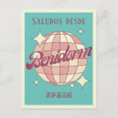 Benidorm Spanje espana vakantie Briefkaart (Voorkant)