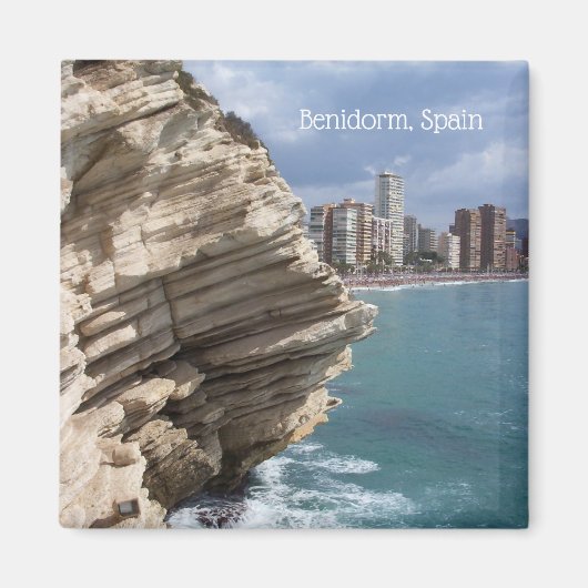 Benidorm Spanje Magneet (Voorkant)