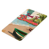 Benidorm,Spanje Vintage vakantieposter Magneet (Linkerzijde)