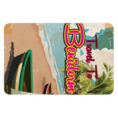 Benidorm,Spanje Vintage vakantieposter Magneet (Horizontaal)