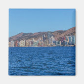 Benidorm, Spanje zee en stad Magneet (Voorkant)