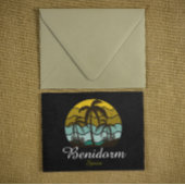  Benidorm Spanje Zomervakantie Briefkaart