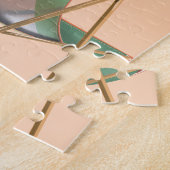 Benidorm strand reisposter legpuzzel (Zijkant)