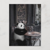 Benieuwd naar een café briefkaart (Voorkant)