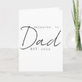 Benieuwd tot papa Zoete Aankondiging Script Ontwer (Voorkant)