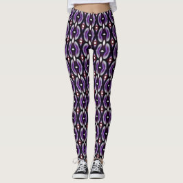 Benige Pracht: Uniek Gedessineerde Leggings in Ove
