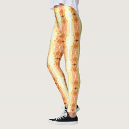 Benige Pracht: Uniek Gedessineerde Leggings in Ove