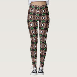 Benigelevens: Uniek Gedessineerde Beenwarmers in O Leggings