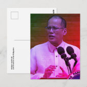 Benigno Noynoy Aquino III, 15e President PH Briefkaart (Voorkant / Achterkant)