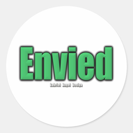 benijd ronde sticker (Voorkant)