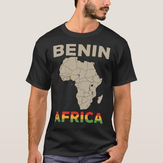 Benin-Afrika T-shirt (Voorkant)