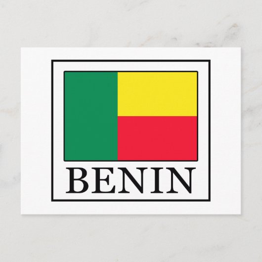 Benin Briefkaart (Voorkant)