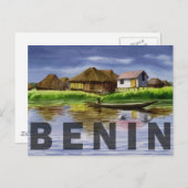 Benin Briefkaart (Voorkant / Achterkant)