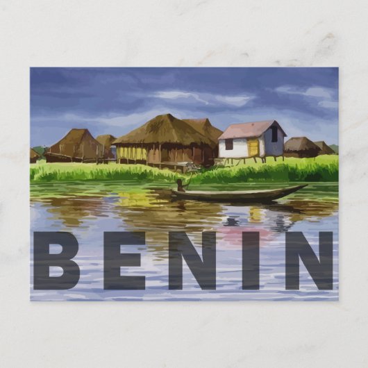 Benin Briefkaart (Voorkant)