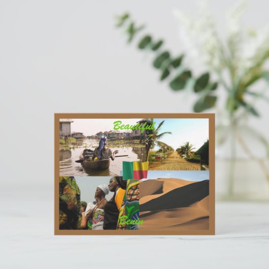 Benin Briefkaart (Staand voorkant)