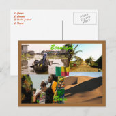 Benin Briefkaart (Voorkant / Achterkant)