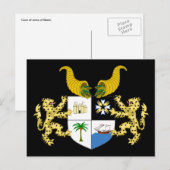 benin embleem briefkaart (Voorkant / Achterkant)