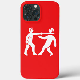 Benin Empire Flag / Emblem iPhone 13 Pro Max Hoesje