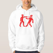 Benin Empire Flag / Emblem Hoodie (Voorkant)