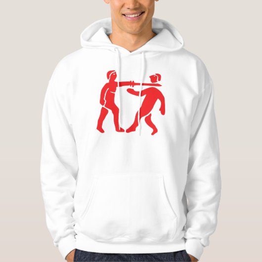 Benin Empire Flag / Emblem Hoodie (Voorkant)