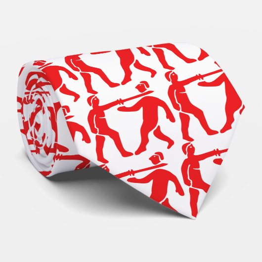 Benin Empire Flag / Emblem Stropdas (Opgerold)