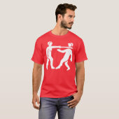 Benin Empire Flag / Emblem T-shirt (Voorkant volledig)