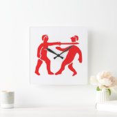 Benin Empire Flag / Emblem Vierkante Klok (Huis)