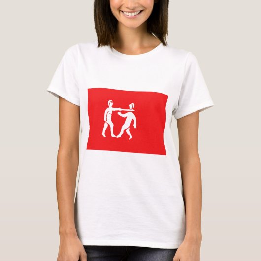 Benin Empire Flag T-shirt (Voorkant)