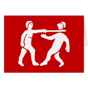 Benin Empire Vlag / Embleem Kaart