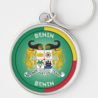 Benin Erfgoed Embleem Sleutelhanger