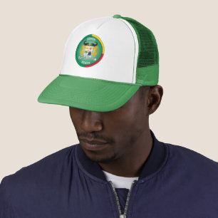 Benin Erfgoed Embleem Trucker Pet