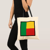 Benin Flag Bag Tote Bag (Voorkant (product))
