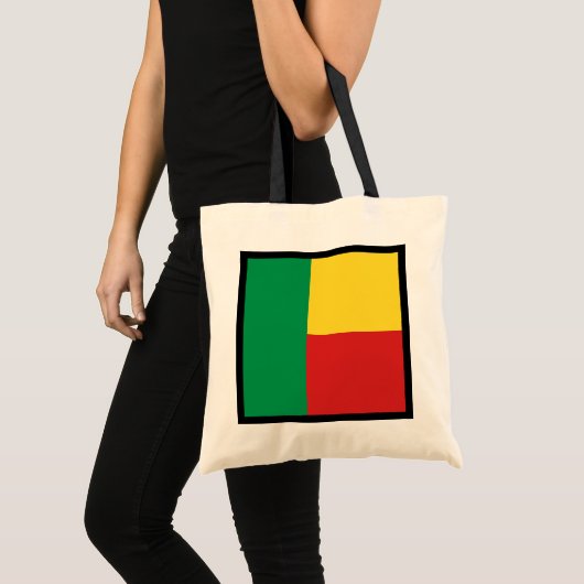 Benin Flag Bag Tote Bag (Voorkant (product))