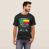 Benin Flag Beninese kerstkeuter T-shirt (Voorkant volledig)
