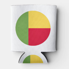 Benin Flag Blikjeskoeler