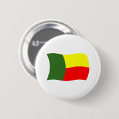 Benin Flag Button (Voorkant /achterkant)