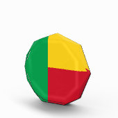 Benin Flag Fotoblokken (Rechts)