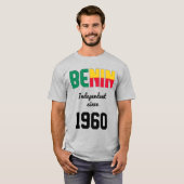 Benin Flag Independence Celebration T-Shirt (Voorkant volledig)
