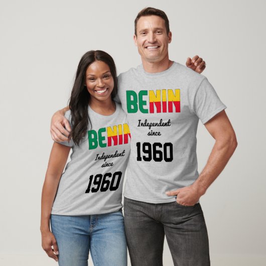 Benin Flag Independence Celebration T-Shirt (Unisex)