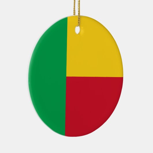 Benin Flag Keramisch Ornament (Rechts)