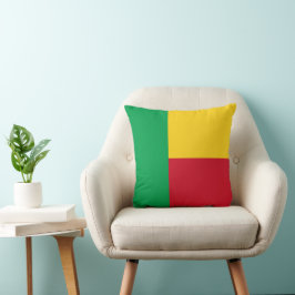 Benin Flag Kussen